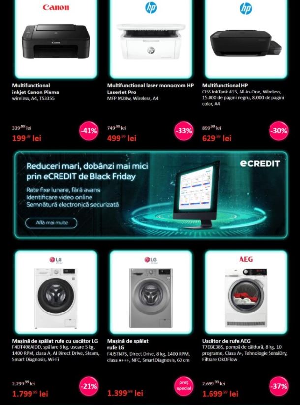 Reduceri eMAG de Black Friday 2020 au început. Vezi care sunt cele mai bune oferte din catalogul eMAG