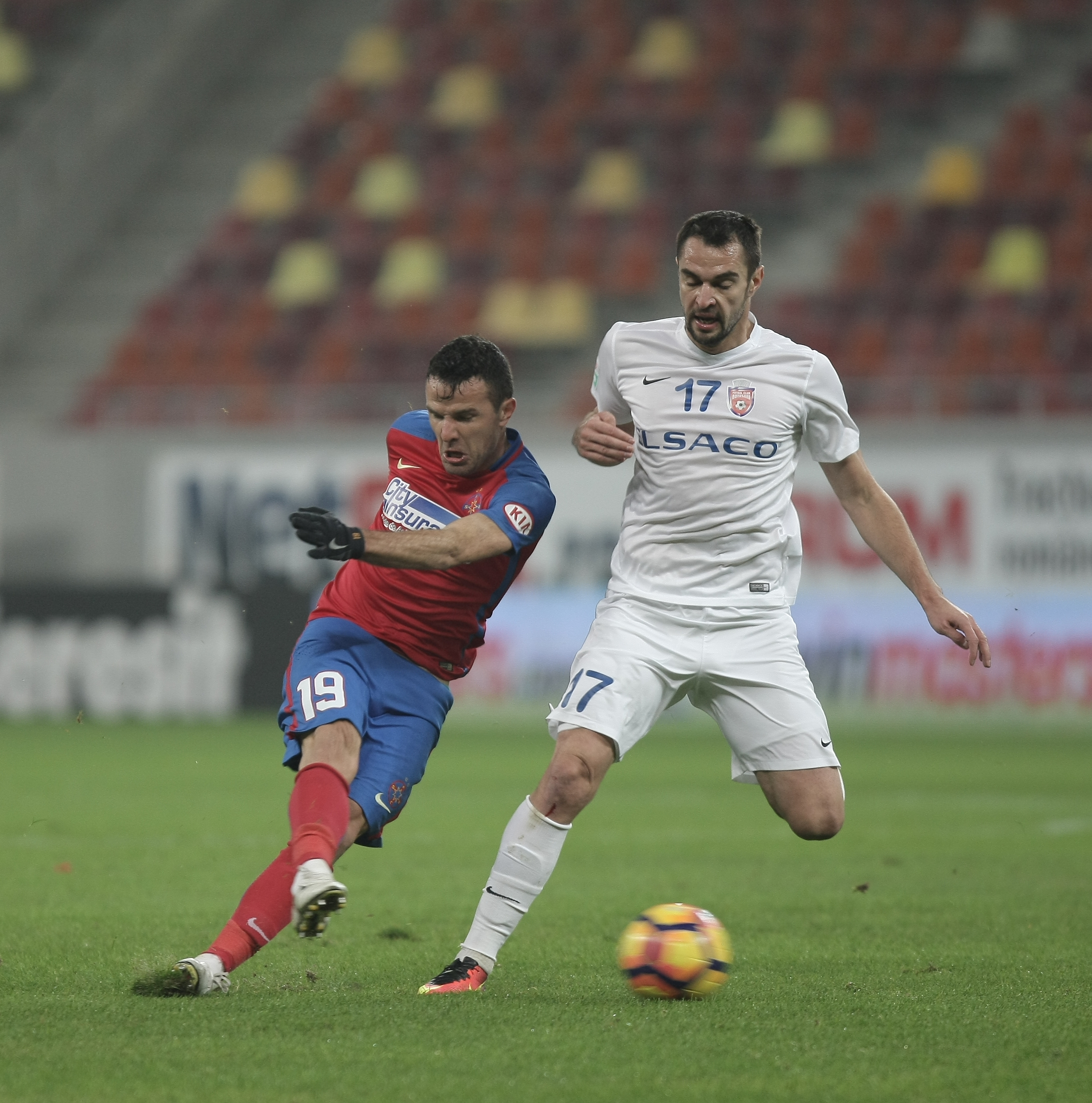 Liga 1: Steaua - FC Botoșani 0-0. Moldovenii au prelungit criza roş-albaştrilor în campionat / GALERIE FOTO