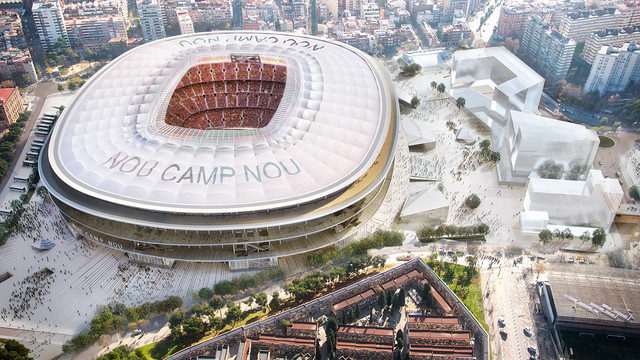 Barcelona și-a prezentat noul stadion Camp Nou. Costă 600 milioane de euro GALERIE FOTO&VIDEO