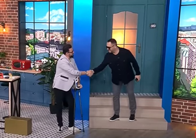 Mădălin Ionescu și Cătălin Măruță, schimb de replici la TV, în direct: „S-ar putea să ajungi ca mine, în cârje”. Se băteau în audiențe acum ani de zile