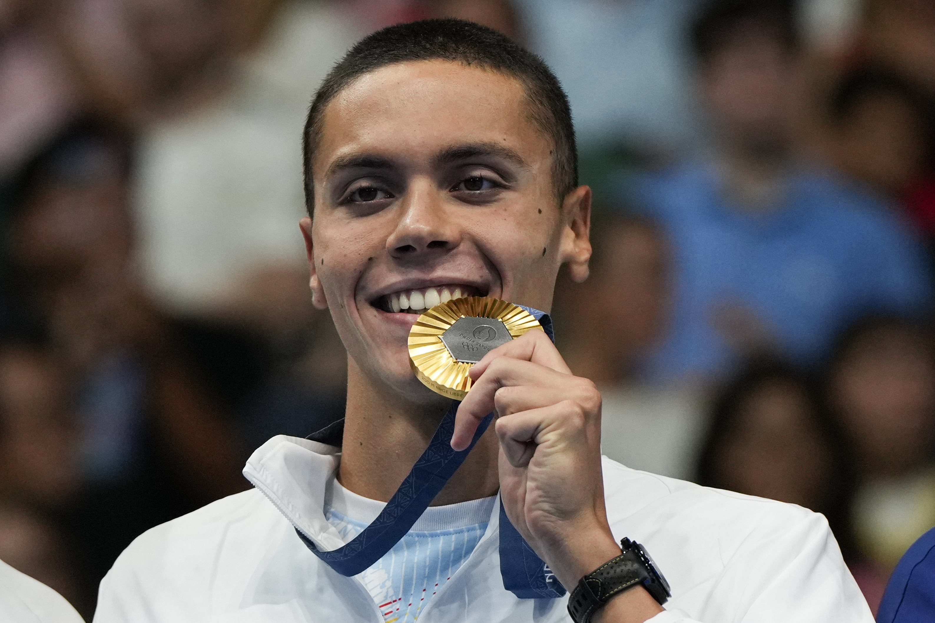 David Popovici, primul mesaj după ce a luat aurul la 200 metri liber la Jocurile Olimpice