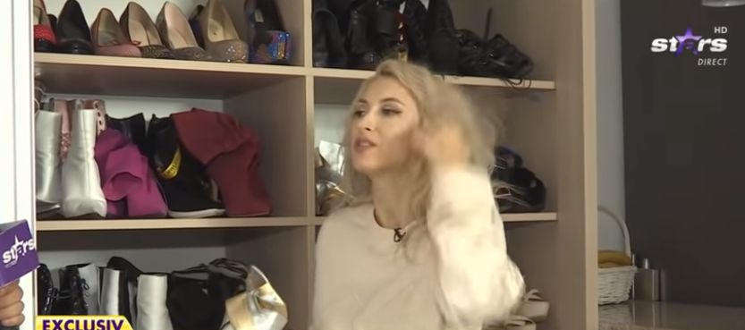 Cum arată dressing-ul Andreei Bălan. "Nu sunt foarte scumpi, pentru că eu sunt o zgârcită" | FOTO