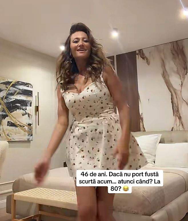 Imagini cu Claudia Pătrășcanu într-o rochie foarte scurtă. Artista, aspru criticată pentru apariția sa: „Dacă nu port acum… atunci când? La 80 de ani?”