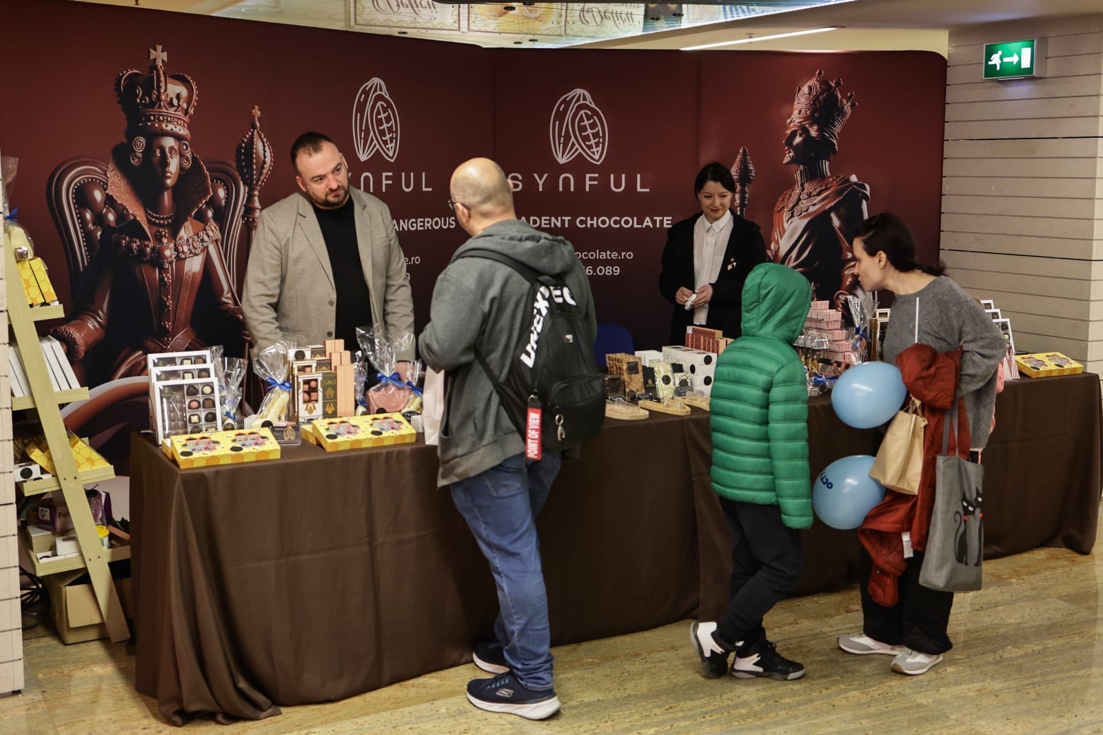„Ciocolata lui Eminescu” și pralinele cu bere, vedetele festivalului Chocolate Saga, de la Biblioteca Națională
