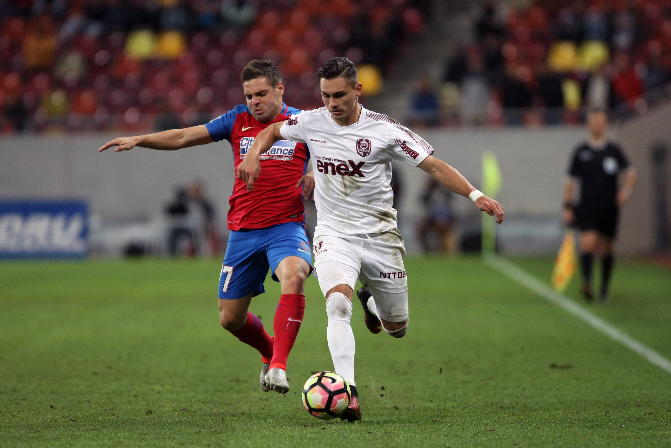 Liga 1. Steaua - CFR Cluj 1-2. Între reușitele lui Bud, după faze-șnur, a egalat Tănase! Primul succes în Capitală din 1948 încoace