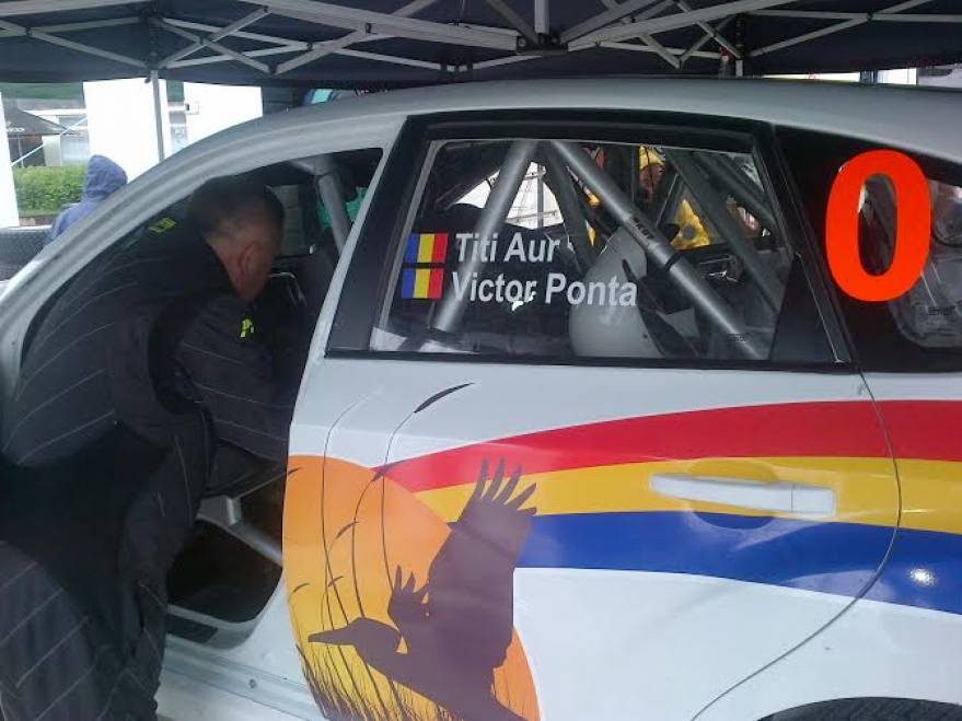 GALERIE FOTO&VIDEO/ PONTA, la Raliul Deltei: ”Eu sunt bun în dreapta”