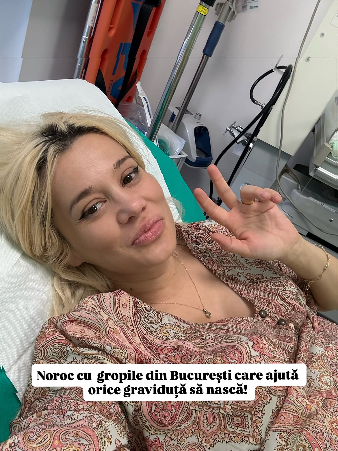 Anisia Gafton a mers la camera de gardă după ce au început contracțiile