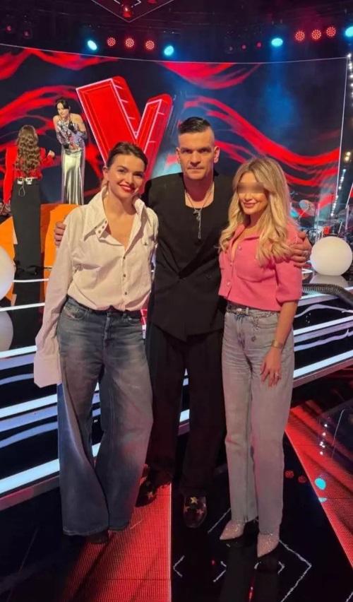 Cum a apărut Tudor Chirilă cu iubita la Vocea României 2024. Iulia Mîzgan și-a susținut partenerul din culisele show-ului