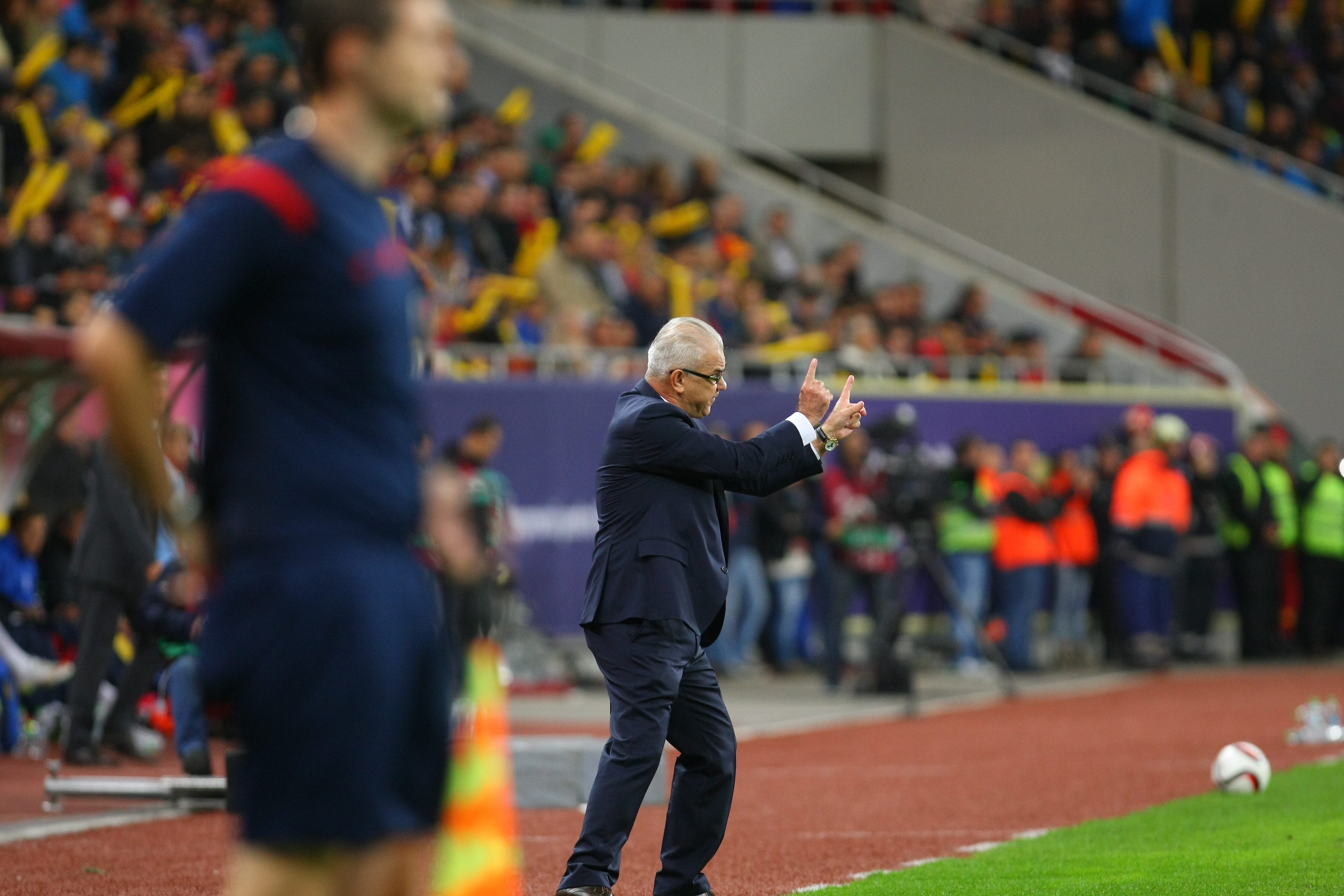 PRELIMINARIILE EURO 2016 / Declarații după România - Finlanda 1-1.^Anghel Iordănescu: ”Era nedrept să nu câștigăm. Îmi cer scuze fanilor! Reacția lor, de a ne huidui, a fost una firească”! GALERIE FOTO