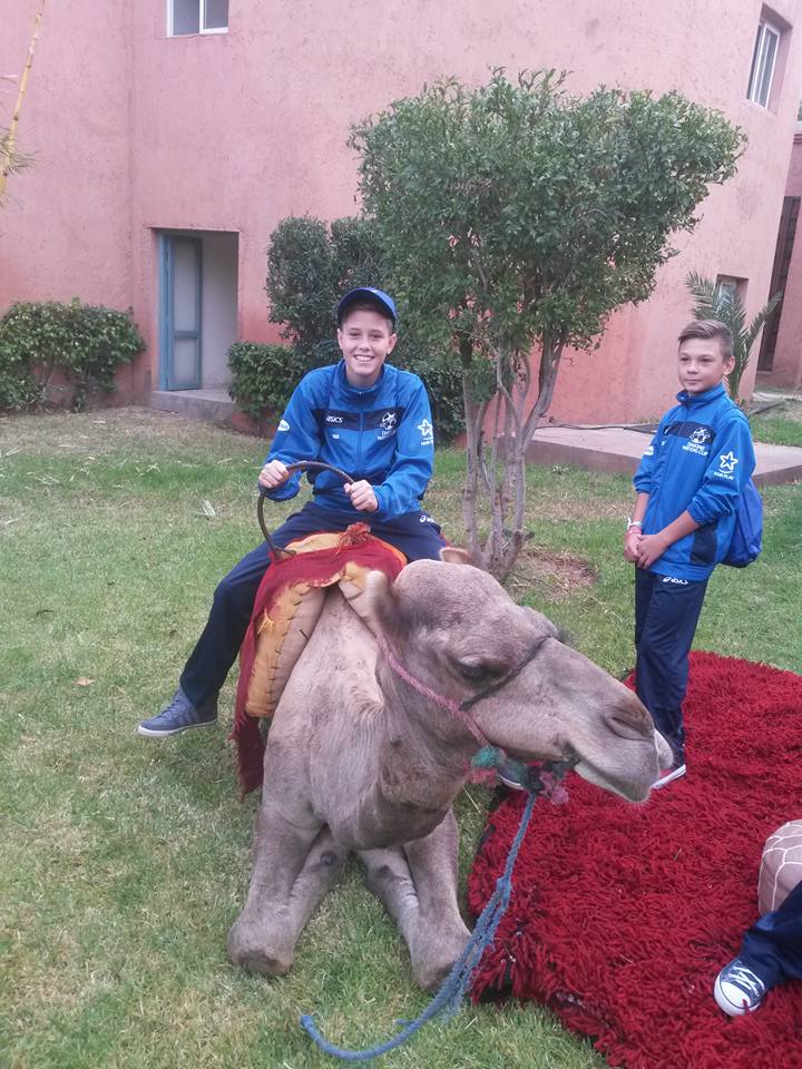 Copiii de la Academia Hagi au parte de o experienţă inedită în Maroc / GALERIE FOTO