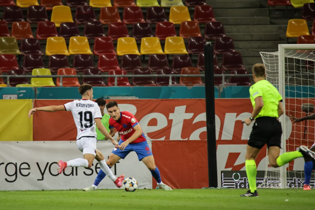 FCSB a fost bătută de Shkendija și la București și a fost eliminată din Liga Campionilor