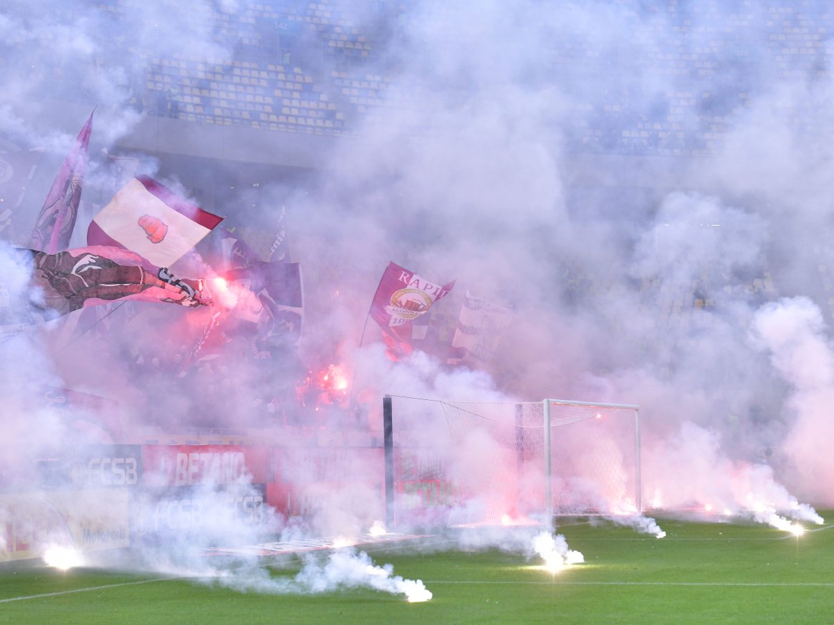 FCSB - Rapid 3-1. Roș-albaștrii au câștigat cu două goluri marcate în prelungiri