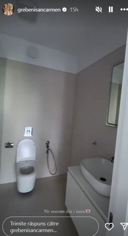 Imagini din apartamentul lui Carmen Grebenișan. Vedeta și iubitul ei se vor muta împreună. „Mi-am dorit mult să am ceva organic. Este un vis”