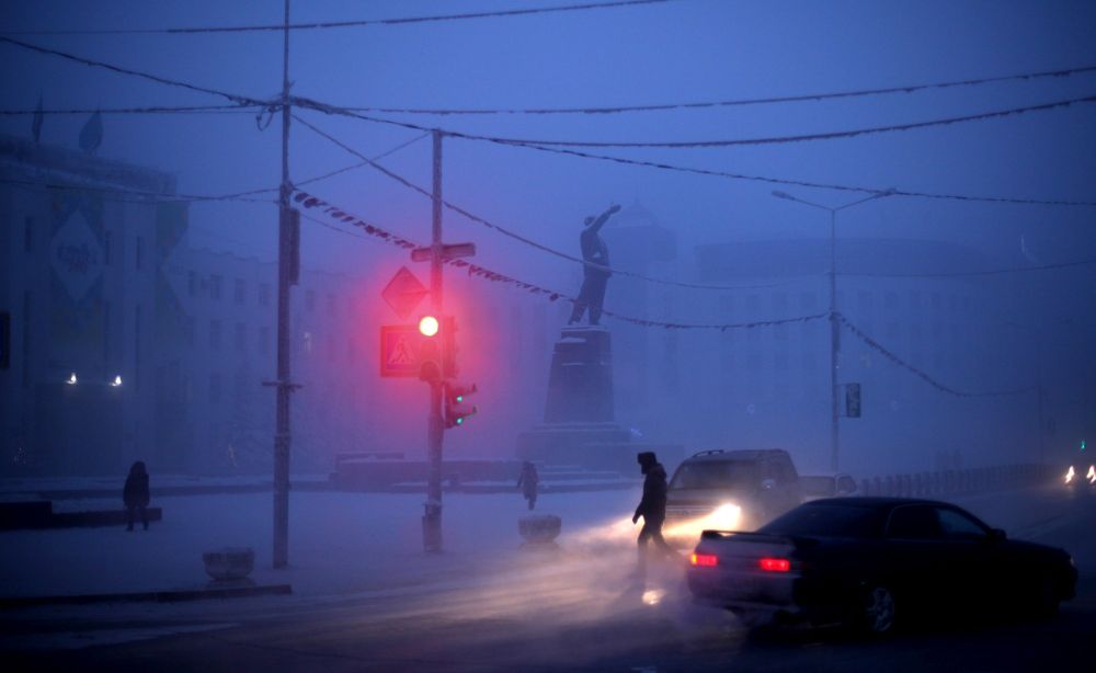 GALERIE FOTO/ Oymyakon, cel mai friguros loc de pe Pământ. S-au înregistrat temperaturi de minus 71,2 grade (VIDEO)