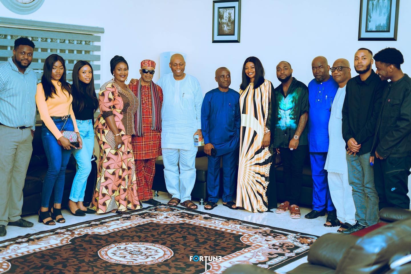 Davido's family meets Chioma's