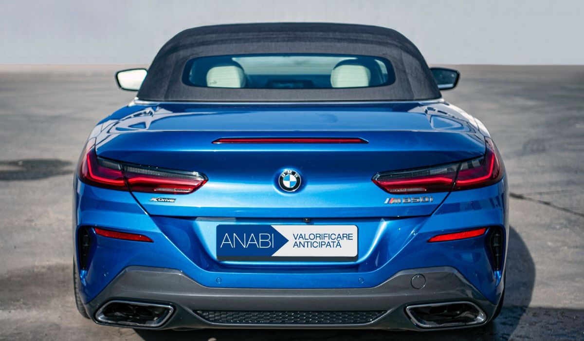 ANABI scoate la licitație un BMW M850i confiscat, pe care nimeni nu vrea să îl cumpere și i-a redus prețul cu 50%