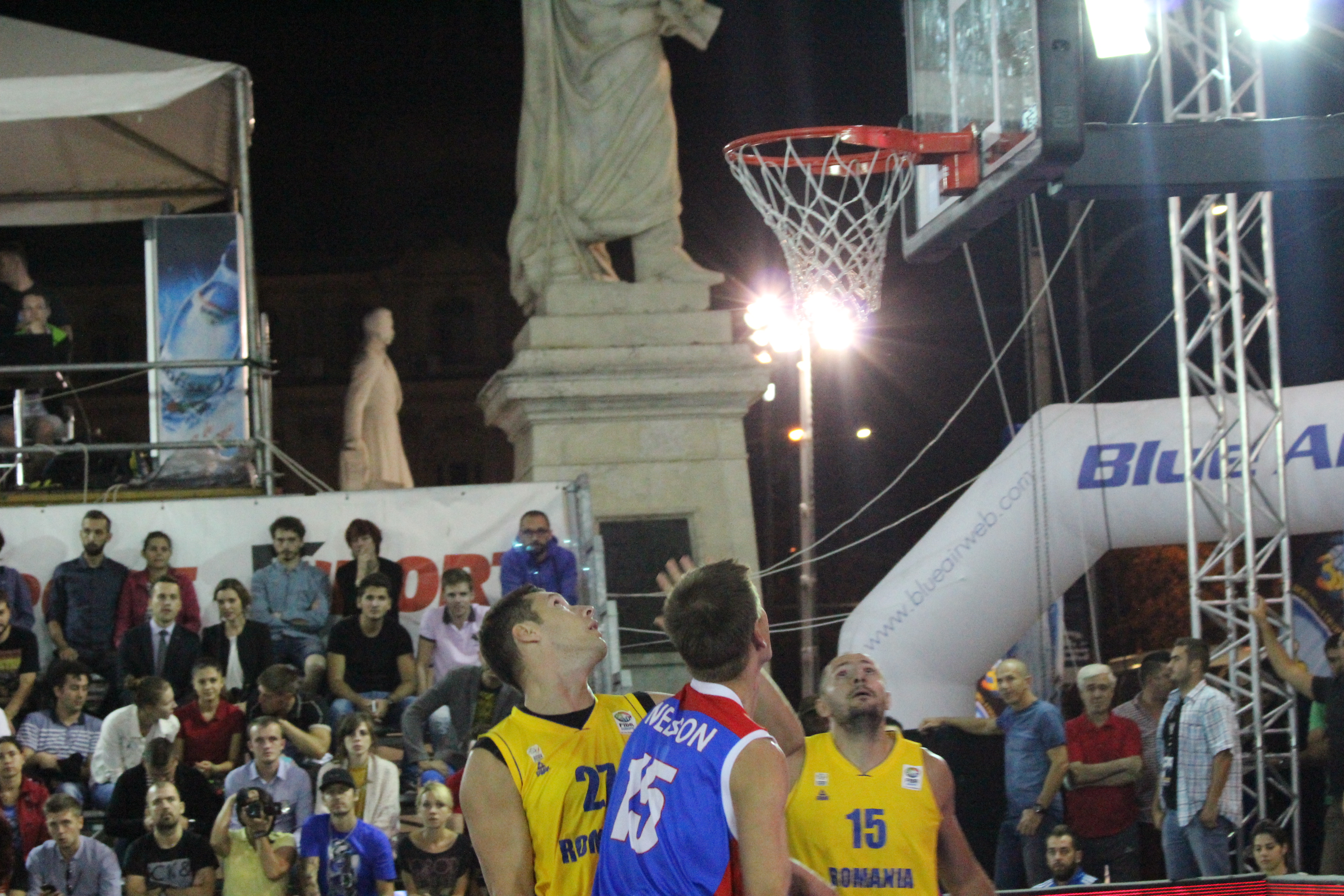 GALERIE FOTO / Echipele României au obţinut victorii pe linie în prima zi a Europeanului de baschet 3x3 
