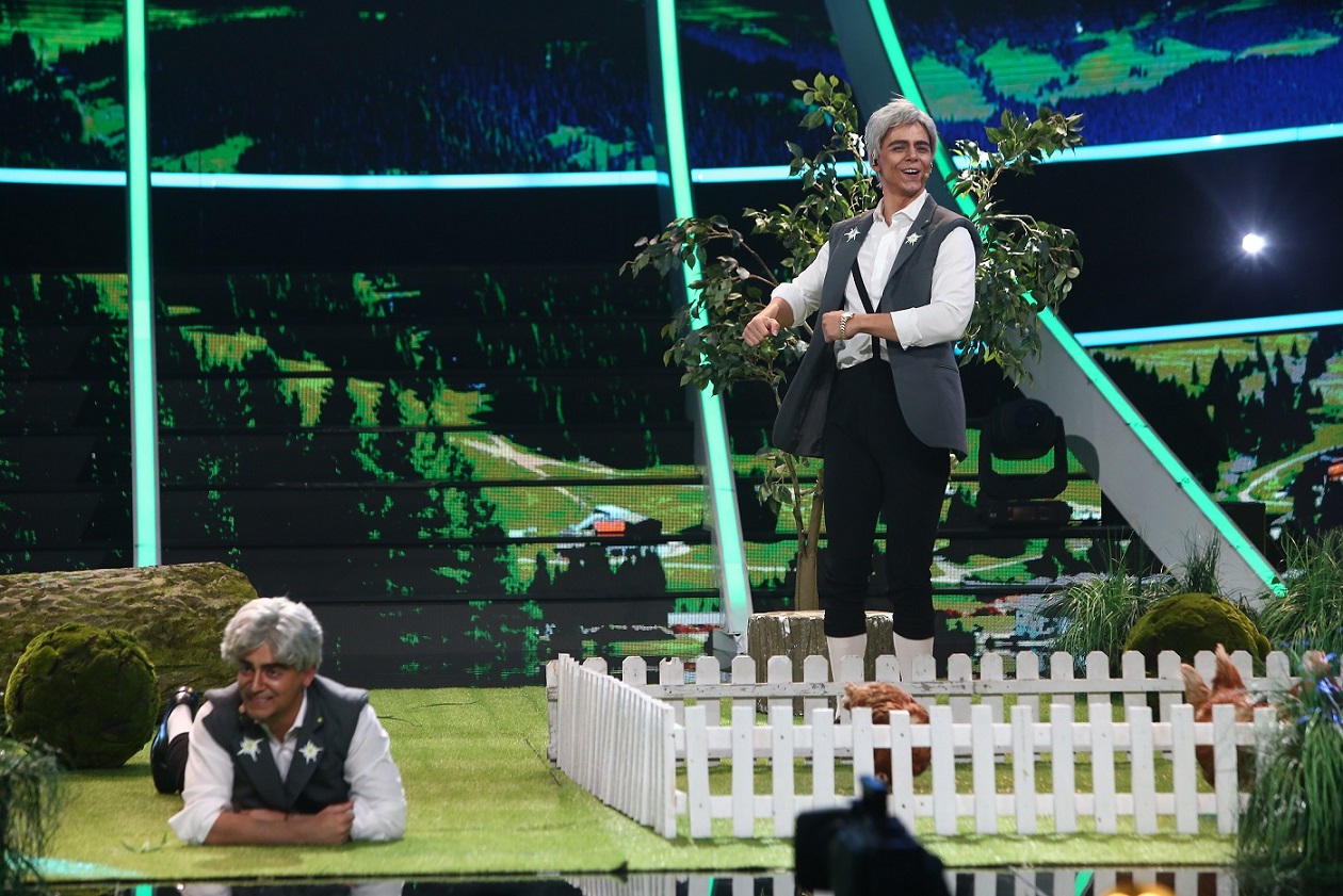 Nicole Cherry și Juno, moment unic în istoria show-ului „Te cunosc de undeva!”. Apariția impresionantă a celor doi artiști