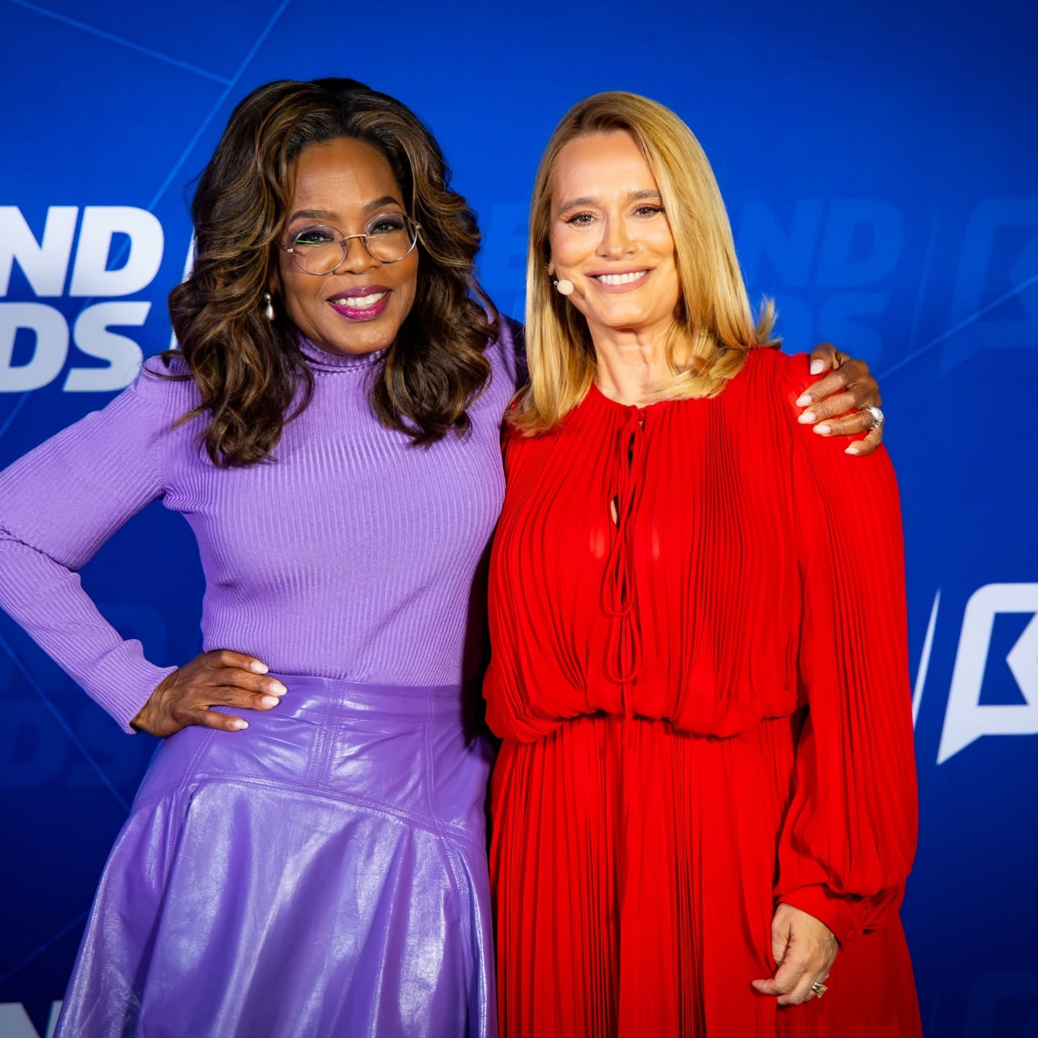 Andreea Esca a întâlnit-o pe Oprah Winfrey