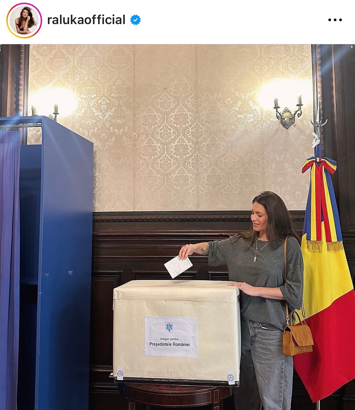 Vedetele votează la primul tur al alegerilor prezidențiale din 2024. Mesajul Andreei Esca: „Nu mor caii când vor câinii!”