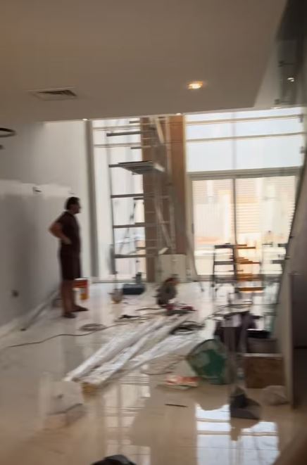 Imagini cu casa din Dubai cumpărată recent de Brigitte Pastramă: „Sunt ocupată cu renovarea de dimineața și până noaptea”