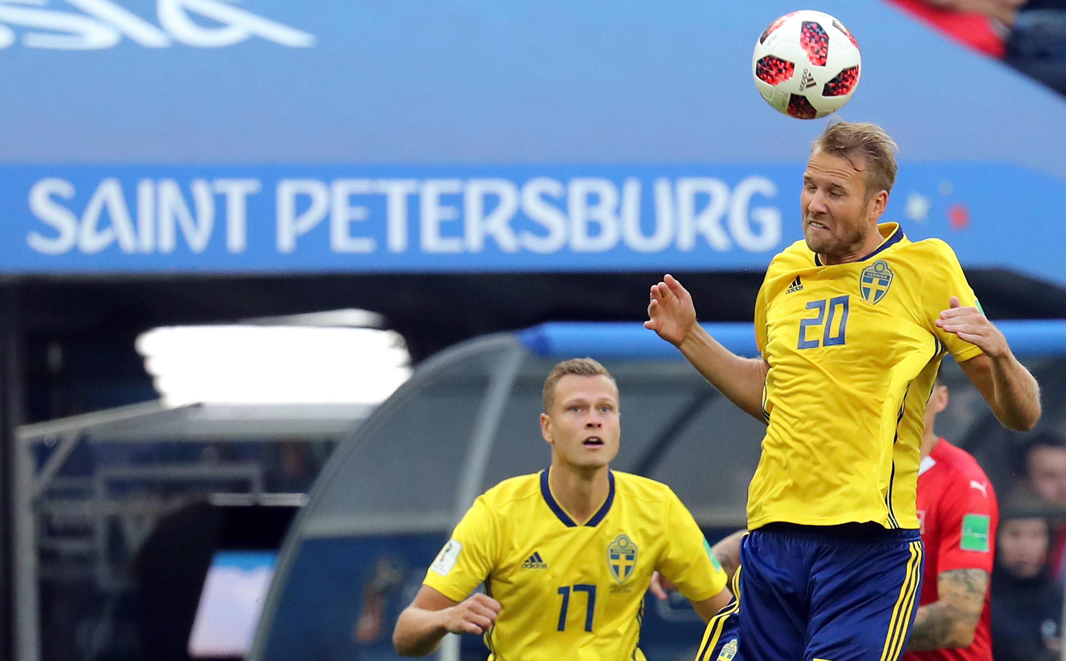 Suedia - Elveția 1-0, în optimile Campionatului Mondial de fotbal Rusia 2018. Eroul Forsberg. Cifră istorică de fani / GALERIE FOTO