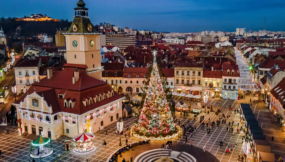 Târgul de Crăciun de la Brașov este în topul celor mai atractive târguri din Europa