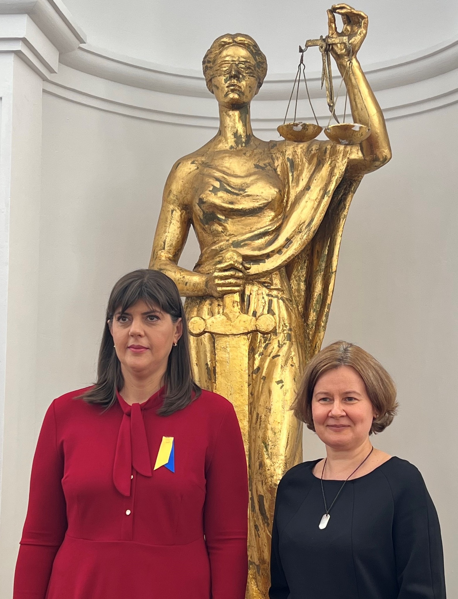Laura Kovesi, vizită la Parchetul General. Ce a discutat cu procurorul general al României