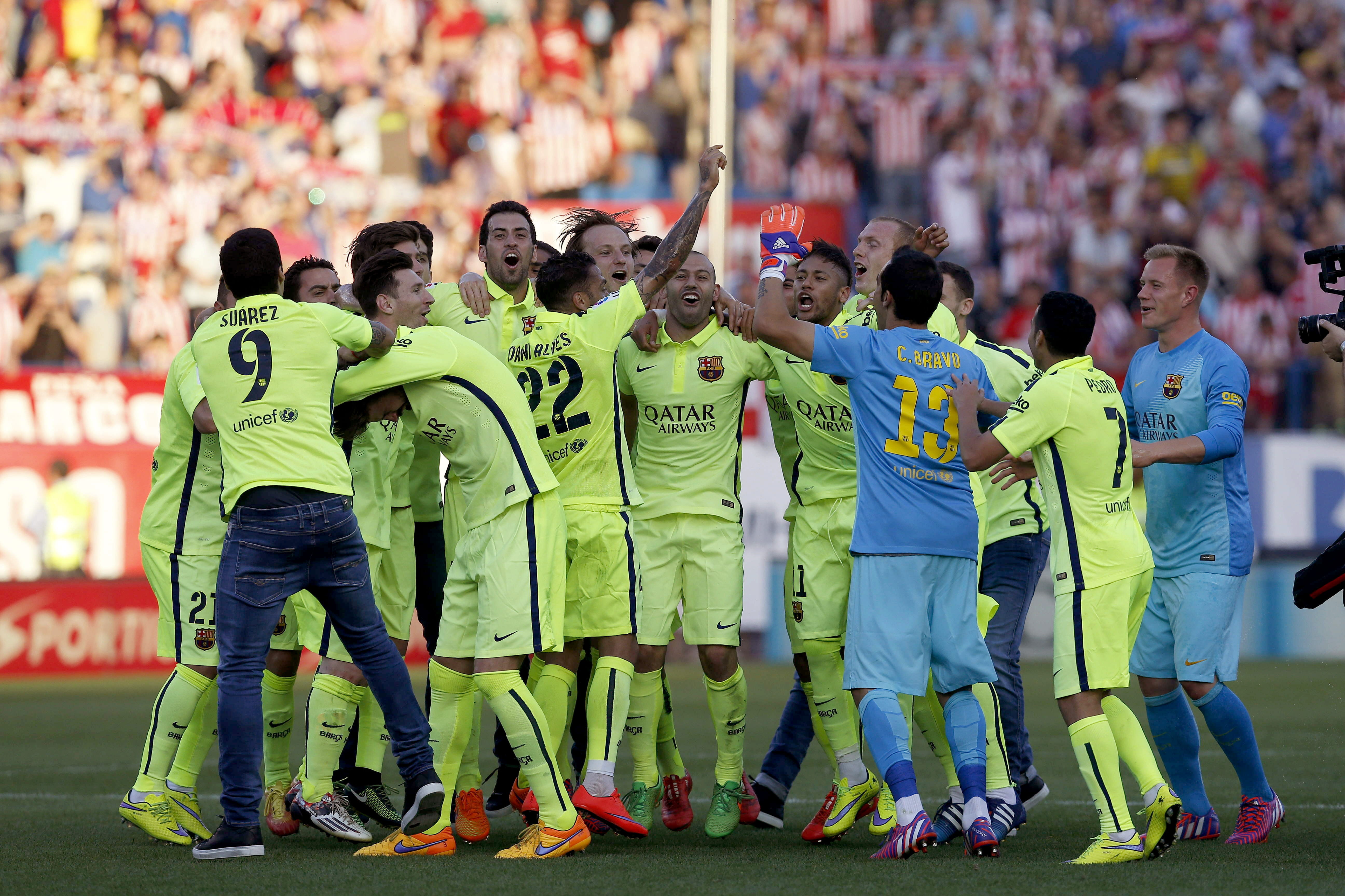 Barcelona a câştigat campionatul în Spania! / GALERIE FOTO&VIDEO