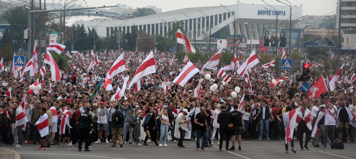 Noi proteste masive în Belarus. Peste 150.000 de oameni au cerut plecarea lui Lukaşenko de la putere
