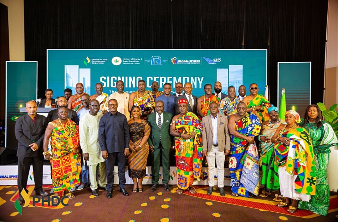 Ghana signs agreement for $28 billion petroleum hub expansion with planned 300,000-barrel refinery