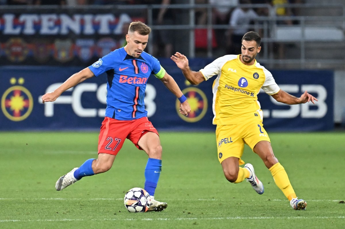 FCSB, doar remiză cu Maccabi Tel Aviv, în Ghencea. Calificarea în turul III preliminar al Ligii Campionilor se decide la Budapesta
