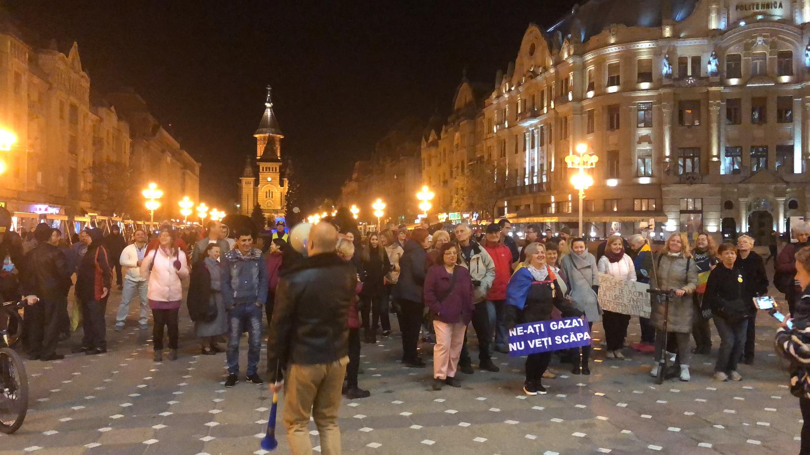 Mihai Șora, la protestul de la Timișoara: “Să nu ne pierdem încrederea în viitorul acestei țări. Până la urmă vom învinge”/ FOTO&VIDEO