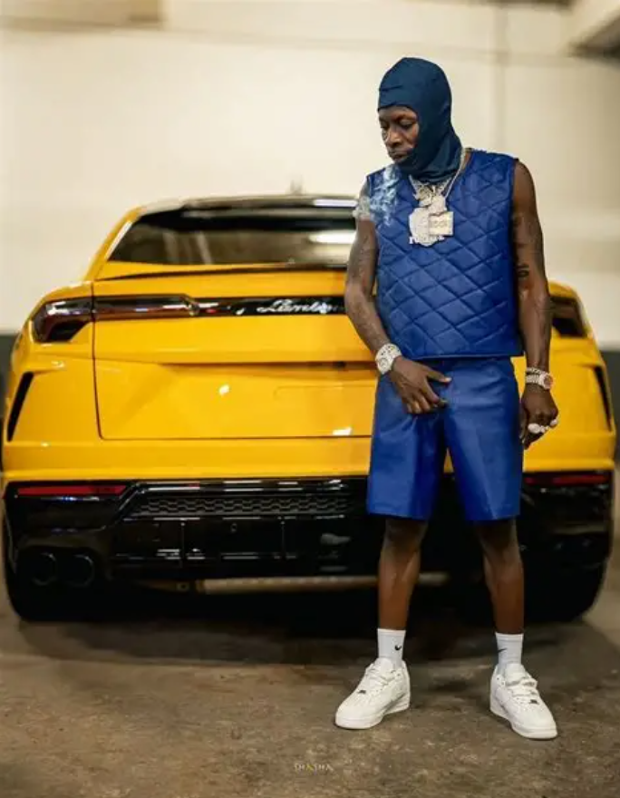 Shatta Wale has denied any knowledge of the crime adding that he was merely a “third-party owner” of the $150,000 (£110,000) vehicle