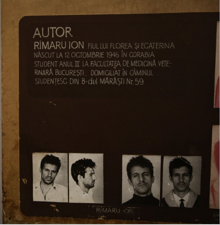 Dosarul celebrului criminal Ion Râmaru, în imagini care nu s-au văzut până acum! Autor a patru omoruri, studentul a terorizat Capitala în anii `70