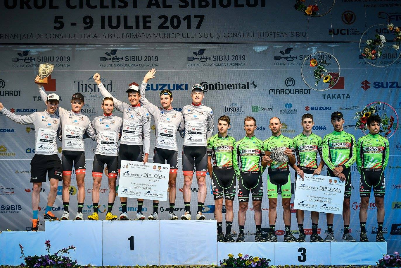 Columbianul Egan Bernal Gomez a câștigat Turul Sibiului. Eduard Grosu, învingător în ultima etapă. Accident cu un antemergător