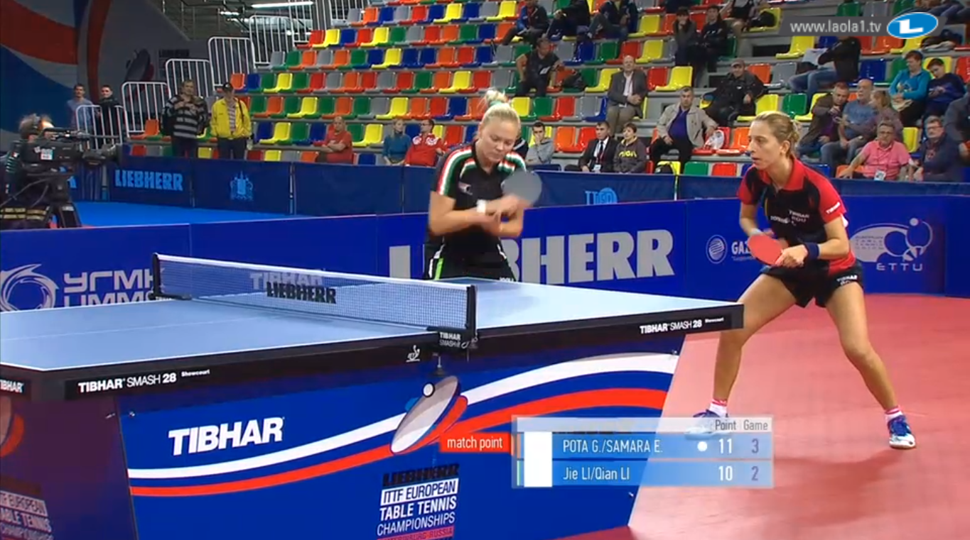 Eliza Samara s-a calificat în finala probei de dublu feminin cu unguroaica Georgina Pota, sportivă pe care jucătoarea din Constanța a eliminat-o în sferturi la individual / GALERIE FOTO&VIDEO