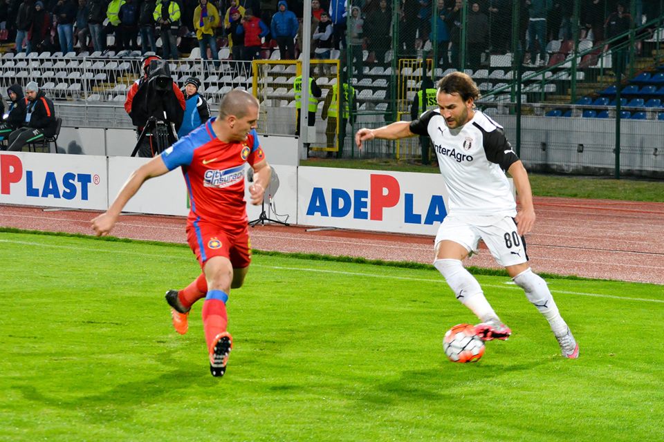 Cupa Ligii, semifinale, tur: Steaua - Astra 1-0. ^Șumudică: ”Dacă vor, facem un pact. Le dau calificarea pentru o victorie sau un egal duminică”
