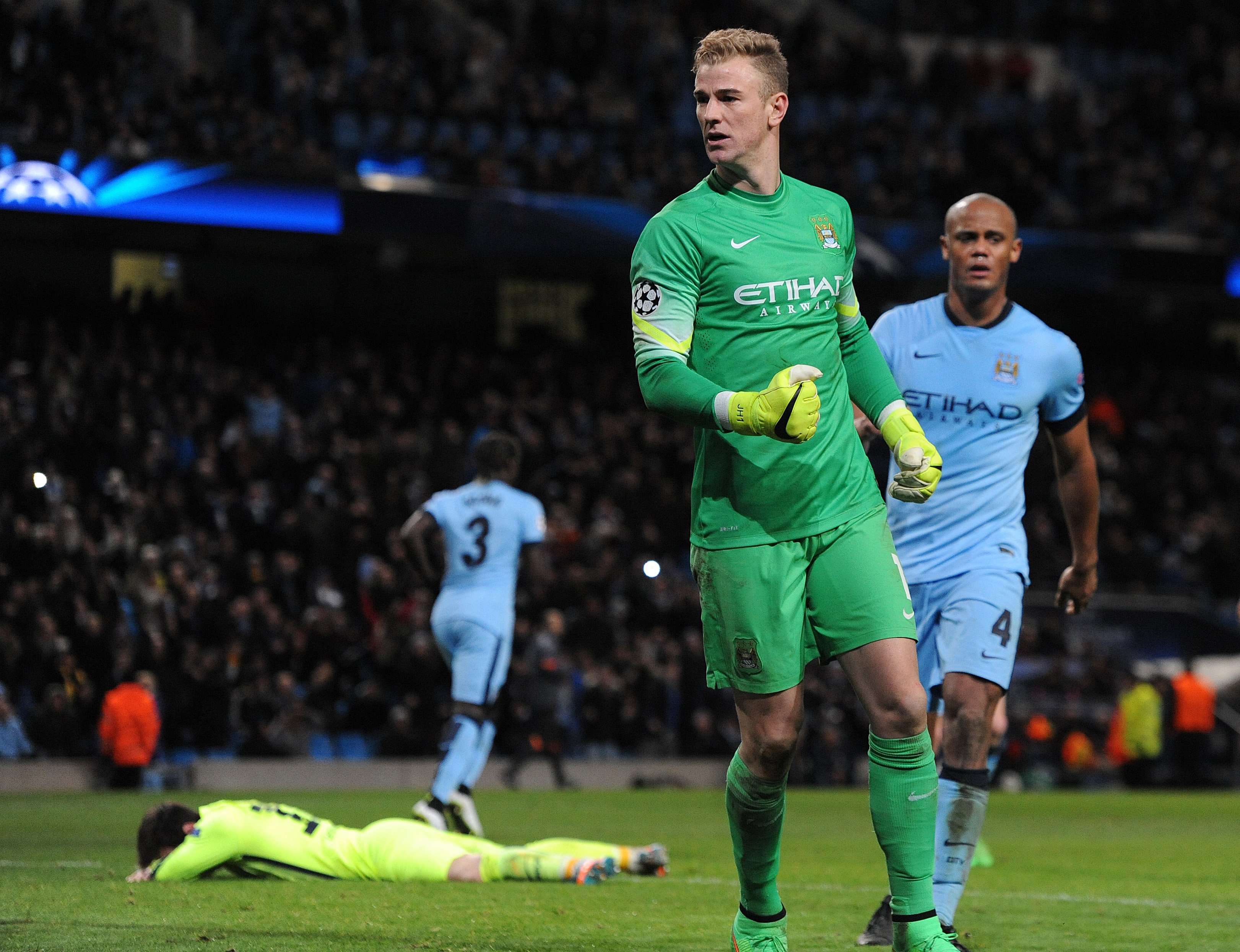 Zeu la pământ! Messi a ratat un penalty în meciul Manchester City - Barcelona, din turul optimilor Ligii Campionilor / GALERIE FOTO