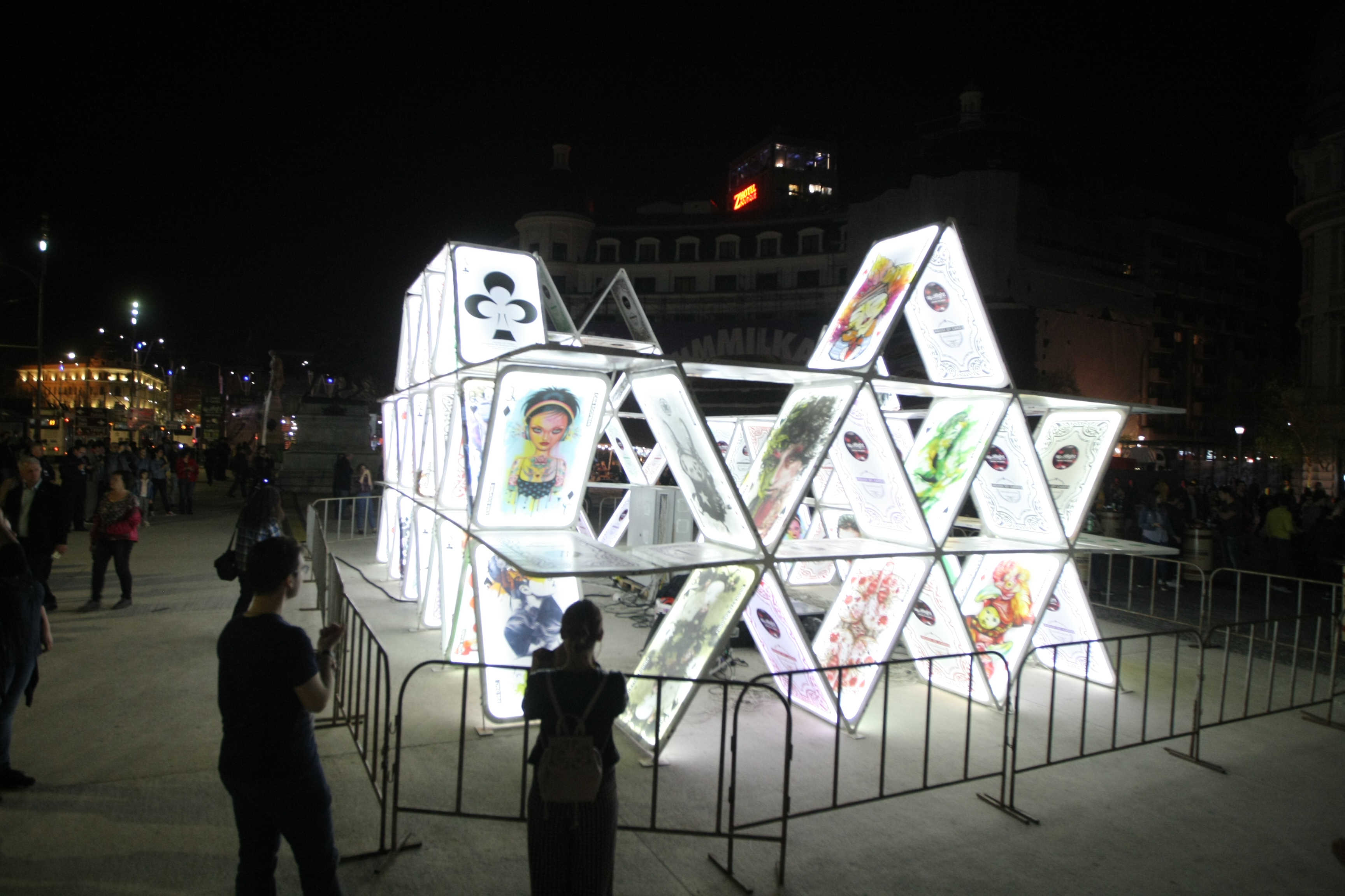 VIDEO. Spotlight 2018 - Bucharest International Light Festival a început! Clădiri emblematice, incluse în premieră în proiect