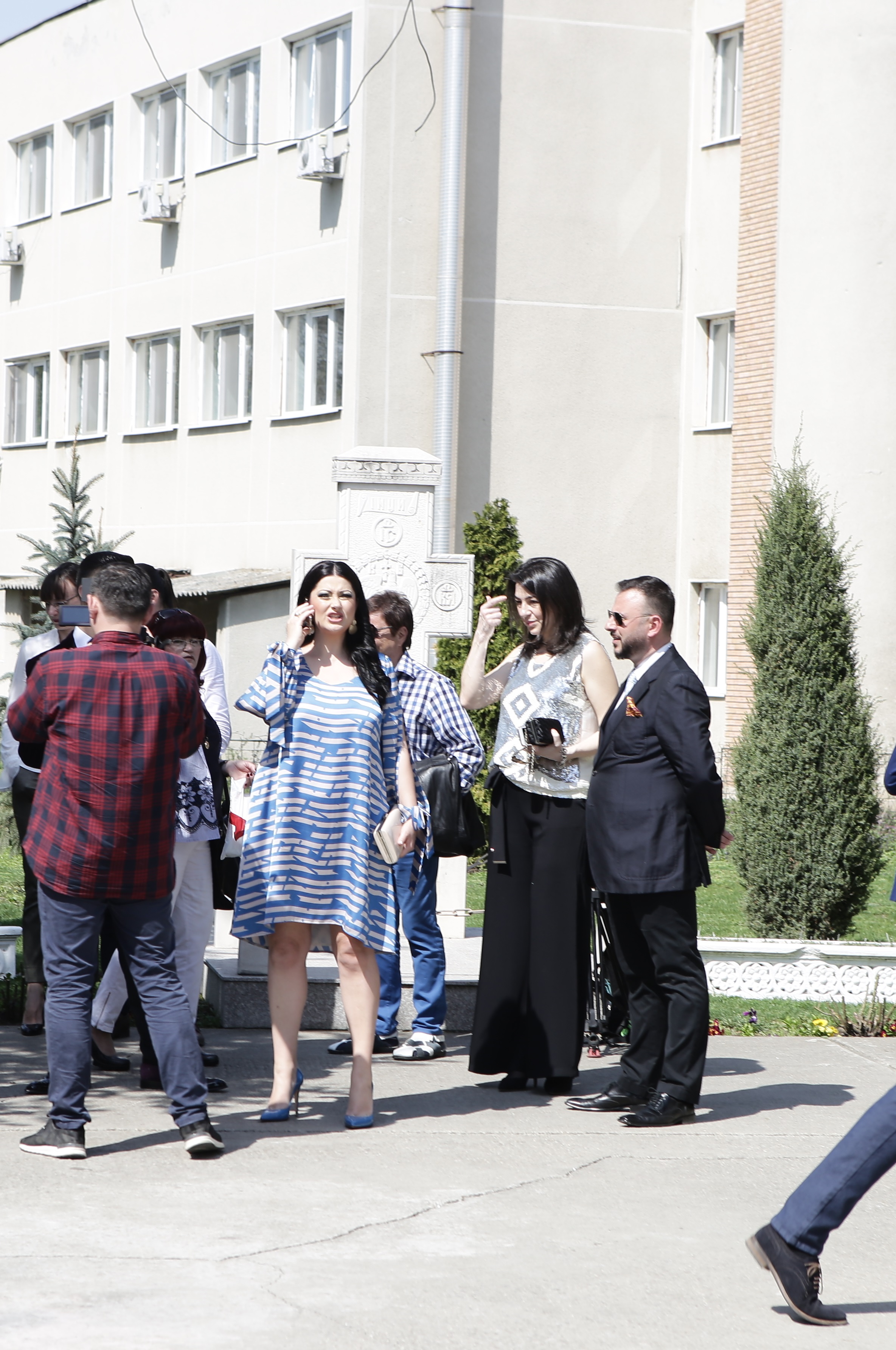 Primele imagini de la botezul fetiței Gabrielei și a lui Tavi Clonda. Ținutele care au atras atenția tuturor
