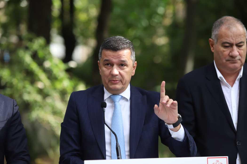 Sorin Grindeanu - a susținut o conferință de presă cu privire la condițiile pe care le impune PSD pentru a vota Guvernul Niculescu