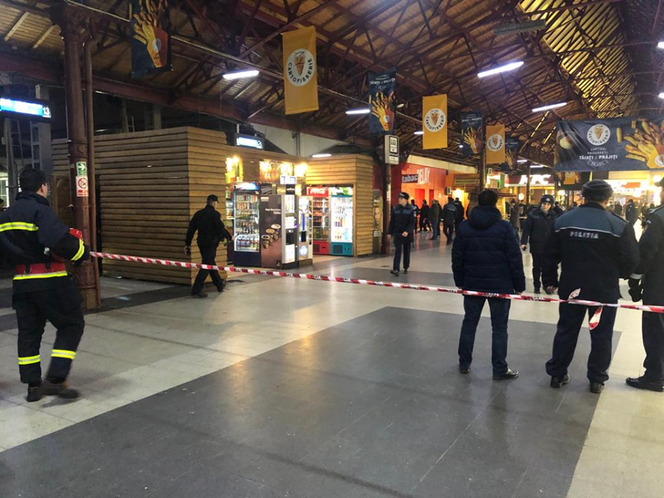 Suspect reținut în cazul amenințărilor cu gaz sarin de la Gara de Nord și Aeroportul Otopeni