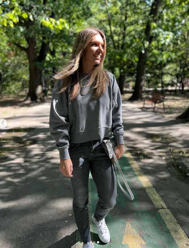 Cum arată Simona Halep, după ce și-a dat bandajul jos de la nas. Fanii au observat diferența: „Se vede”