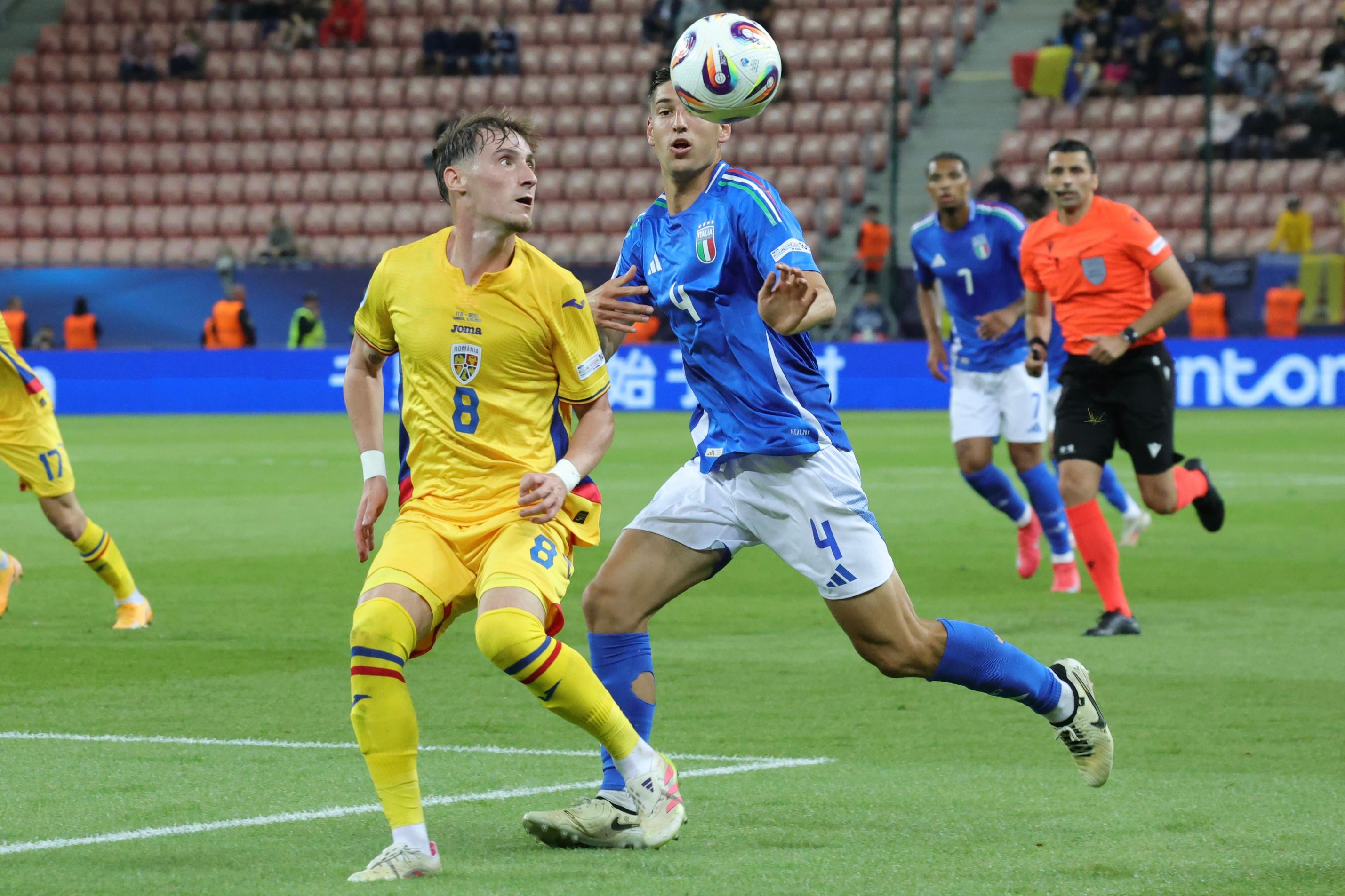 Euro U21 2025: România, învinsă la limită de Italia, scor 0-1. Tricolorii au arătat că se poate