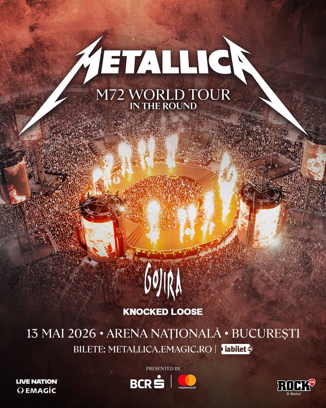 Ce melodii românești vor fanii să interpreteze Metallica în concertul de la București: „La Atena a cântat «Zorba’s Dance»”