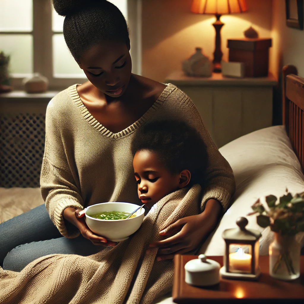 Why our mothers serve us light soup when we were sick