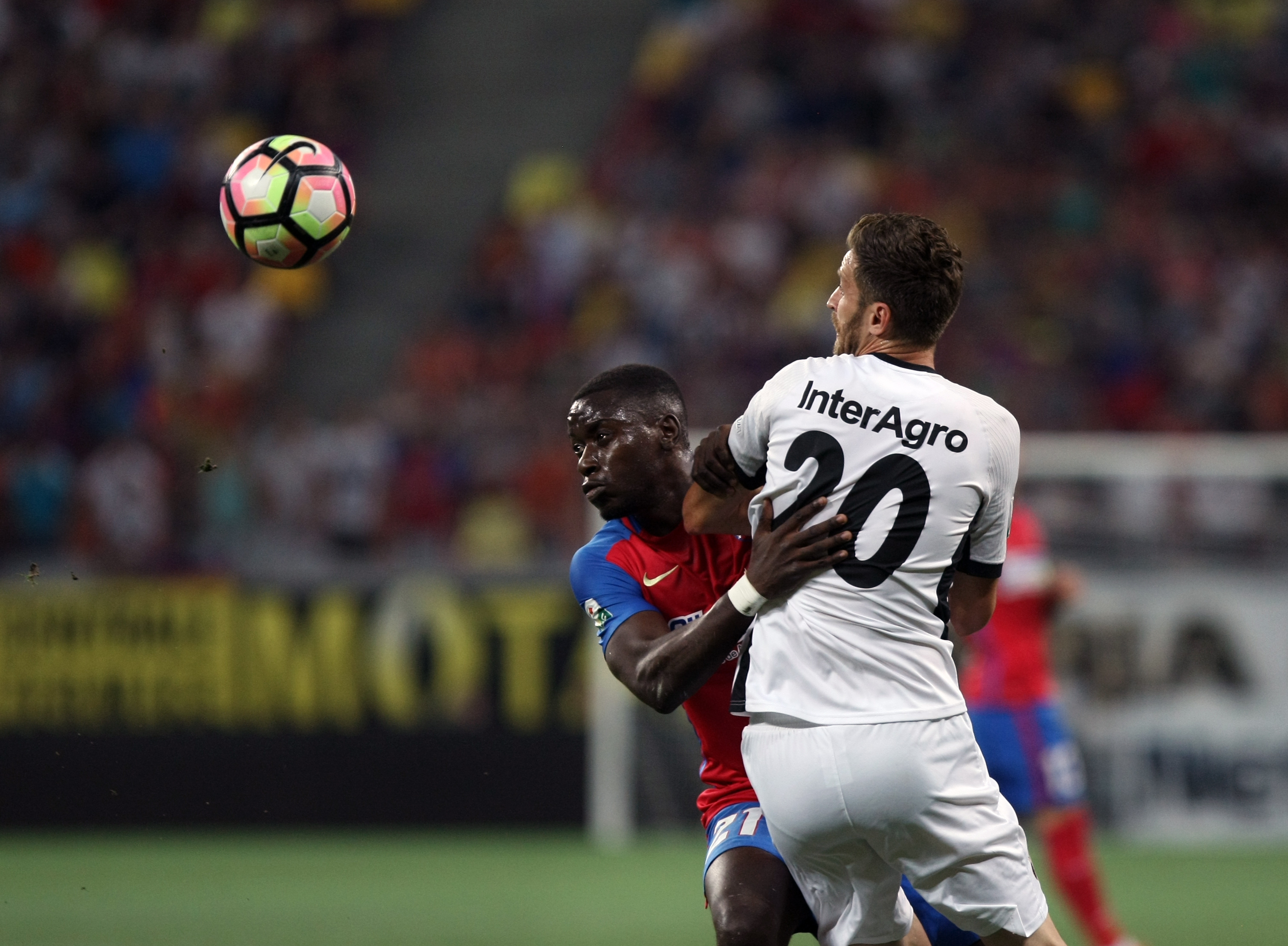 Liga 1, Etapa a 7-a. Steaua - Astra 1-0. GOLdrin a decis jocul, dintr-o lovitură liberă! Junior Morais, eliminat în final! Meciul s-a încheiat cu îmbrânceli/ VIDEO&FOTO