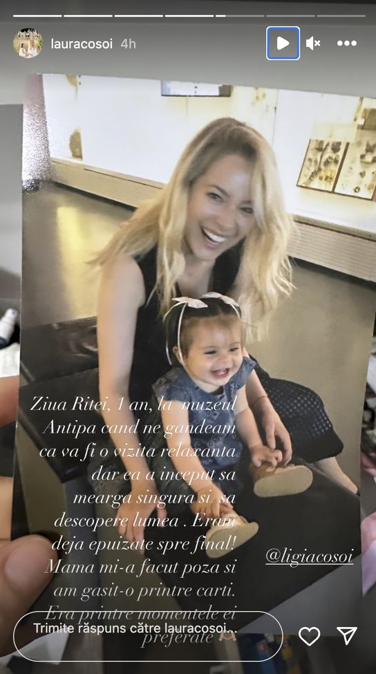 Ce a descoperit Laura Cosoi în casa mamei sale, după ce aceasta s-a stins din viață: „Am găsit printre cărți”