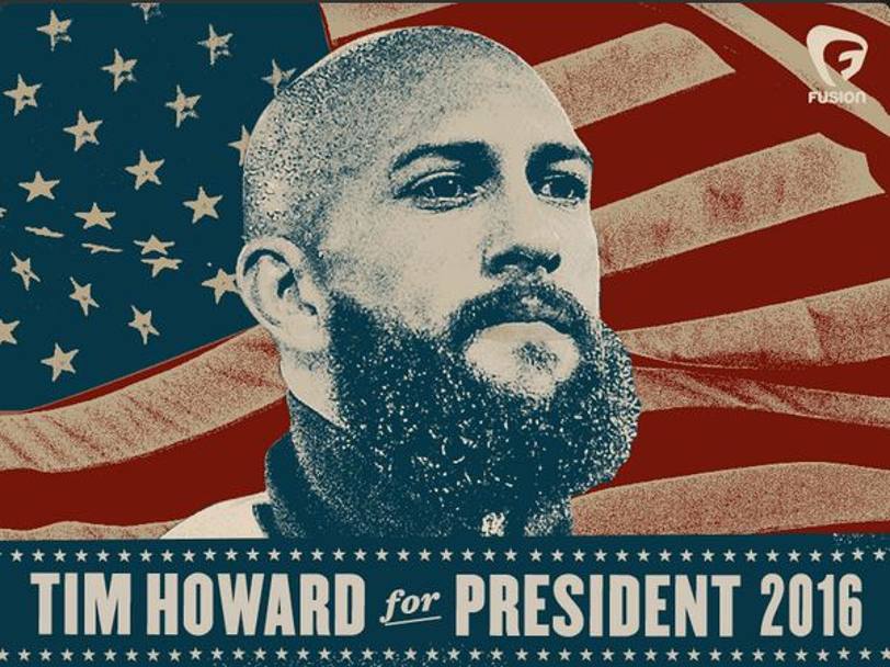 FOTO/ Americanii îl au pe ”Superman” Tim Howard. ^16 parade, RECORD MONDIAL, dar e acasă